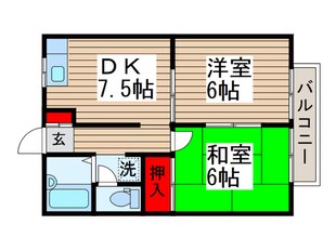 フォンテーヌCの物件間取画像